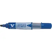 Pilot Pen whiteboard marker V Board Master, navulbaar, blauw, wigvormige punt