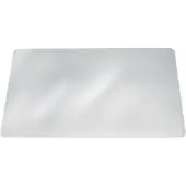 Durable bureauonderlegger 65 x 50 cm transparant
