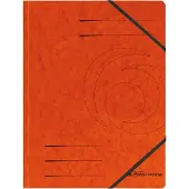 Herlitz 972463 - Conventional file folder - A4 - Cardboard - Orange - Matt - 1 pc(s)