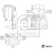 FEBI BILSTEIN 186530 Remklauw