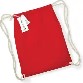 Westford Mill Earthware - Sac avec cordon de serrage (13 litres) (Taille unique) (Rouge) - UTBC3351