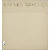 Meyco Baby Ruffle ledikant laken - sand - 100x150cm - 0.3 TOG