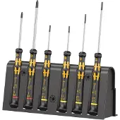 Wera 1578 A/6 Schroevendraaierset ESD 6-delig Plat, Kruiskop Phillips