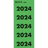 Leitz jaartal etiketten 2024 25,5 x 60 mm zelfklevend groen (100 stuks)