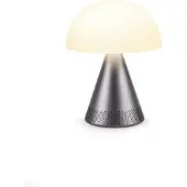 Lexon Lampe LED portable avec enceinte sans fil Bluetooth Mina L Audio LH76MX Métal