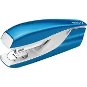 Leitz WOW Nietmachine - Nietapaciteit Van 30 Vel - Inclusief Nietjes - Ideaal Voor Thuiskantoor - Blauw