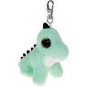 LUMO Stars Sleutelhanger pluche Dino Baby 8,5cm knuffel multi kleuren.