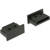 DeLOCK stofkap voor HDMI A-aansluiting zonder handvat 10 stuks zwart -