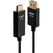 Lindy 40927 DisplayPort-kabel HDMI Aansluitkabel DisplayPort-stekker, HDMI-A-stekker 3.00 m Zwart