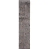 Ebuy24 Ramsvik salontafel , voetstuk, bijzettafel grijs.
