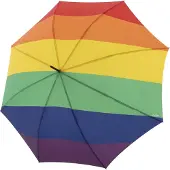 Doppler Paraplu Modern.Art Long Automatic Pride Rainbow Veelkleurig