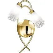 Orion Wandlamp CARLA, dimbaar, messing / goud, Woon-/ Eetkamer, metaal, Antiek, wandlamp