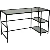 Skye Decor Bureau Glassier | glas zwart 130x60x75 cm bureaus | NADUVI