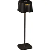 Gnosjö Konstsmide Tafellamp buiten | Nice | 2700-3000K | IP54 | 2.5W | Zwart |