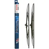 Bosch Ruitenwissers 550S voor o.a. AUDI, CADILLAC, CHEVROLET, CHRYSLER, CITROEN, FIAT, FORD, HONDA, JAGUAR, MERCEDES-BENZ, MG, NISSAN, PEUGEOT, RENAULT, ROVER, TOYOTA