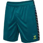 Hummel Sportbroek 'Authentic' cyaan blauw / grijs / lichtgroen / zwart