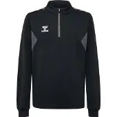 Hummel Sportief sweatshirt 'Authentic' grijs / zwart / wit