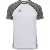 Hummel Functioneel shirt 'Lead 2.0' grijs / zwart / wit