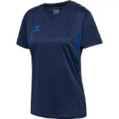 Hummel Functioneel shirt 'Authentic' marine / enziaan / zwart / wit