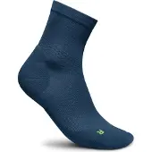 Bauerfeind Sports - Run Ultralight Mid Cut Socks - Hardloopsokken 44-46, blauw