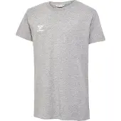 Hummel Shirt 'Go 2.0' grijs gemêleerd / wit