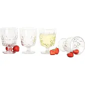Sagaform Picknick Juni glas 4-pack 30 cl.