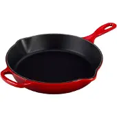 Le Creuset Gietijzeren Ronde Hoge Skillet Kersenrood 26cm