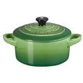 Le Creuset Signature Pot Mini 250 Ml - Bloempotten Steengoed Bamboo Green - 71901104080100