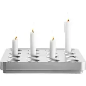 Born In Sweden Stumpastaken kaarsenhouder polished Groot