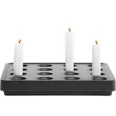 Born In Sweden Stumpastaken Kaarshouder Original Zwart - Kaarshouders Aluminium Black - 7340160-5