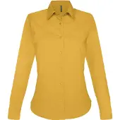 Kariban Jessica K549 Damesblouse Lange Mouwen Regular Fit | Maat: 4XL