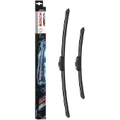 Bosch Ruitenwissers AR601S voor o.a. CHEVROLET, DODGE, FORD, HYUNDAI, KIA, LADA, LANCIA, LEXUS, MAZDA, MERCEDES-BENZ, MITSUBISHI, NISSAN, OPEL, RENAULT, SSANGYONG, SUBARU, SUZUKI, TATA, TOYOTA