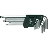 Topex Inbussleutelset 1.5-10mm 9-delig