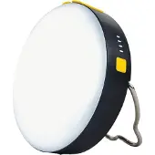 Aqiila Campinglamp met Powerbank, Lamp 300 lumen, IP67 waterdicht, Powerbank 10.000mAh, 20W, 1x USB-C, 1x USB-A, Werklamp met verstelbare standaard en magnetische achterkant