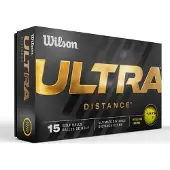 Wilson - Golf Balls Ultra Distance Yellow 15 Pack