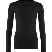 Falke - Women's Wool-Tech-Light Longsleeved - Merino-ondergoed S, zwart