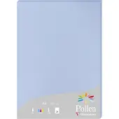 Clairefontaine Etui de 25 feuilles Pollen A4 Bleu Lavande 210g