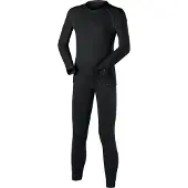 Falke Baselayerset Kids MW Black-Maat 110 - 116
