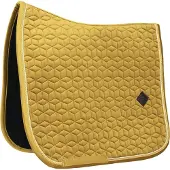 Kentucky Horsewear Horsewear - Zadeldek - Velvet - Donkergeel