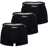 s.Oliver Boxershorts zwart