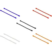 DeLOCK Cable Ties flexible L 150 x W 4 mm assorted colors set 10 pieces