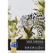 Oxford mixed media blok - A4 - 25 vel - 225g