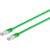 S-Conn Patchkabel cat 6 S/FTP PIMF Halogenfrei grün 5m