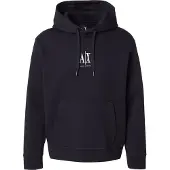 Armani Exchange Sweatshirt donkerblauw / wit