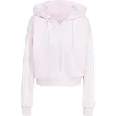 Adidas Sportief sweatvest 'Essentials' rosa / wit