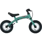 Bikestar Sport, 2 in 1 meegroei loopfiets, 10 inch, groen unisex