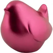 PT Living Decoratie Statue Fat Bird Metallic Dark Pink