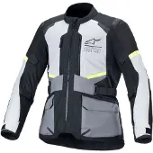 Alpinestars Andes Air Drystar Jas IJsgrijs Donkergrijs Zwart Maat L