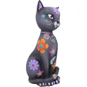 Nemesis Now beeld - Hippy Kitty - meerkleurig - Maat Standard