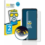 BROTECT - Screenprotector voor Samsung Galaxy XCover Pro - Folie Beschermfolie matte volledig dekking 2 Stuks